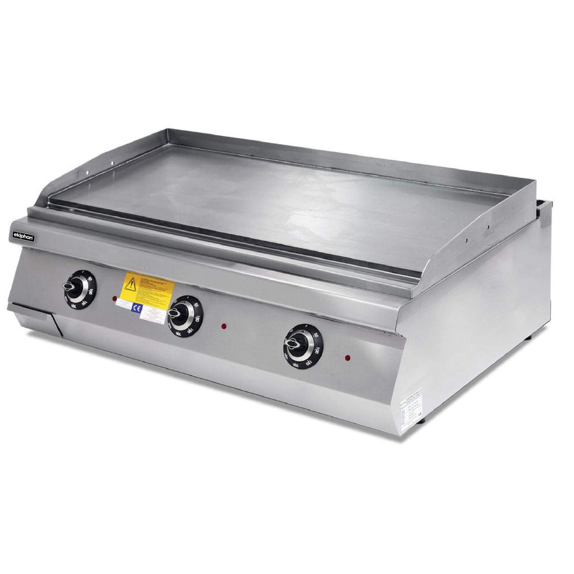 Ekiphan Elektrikli Izgara Düz + Oluklu Pleyt - 7IE032