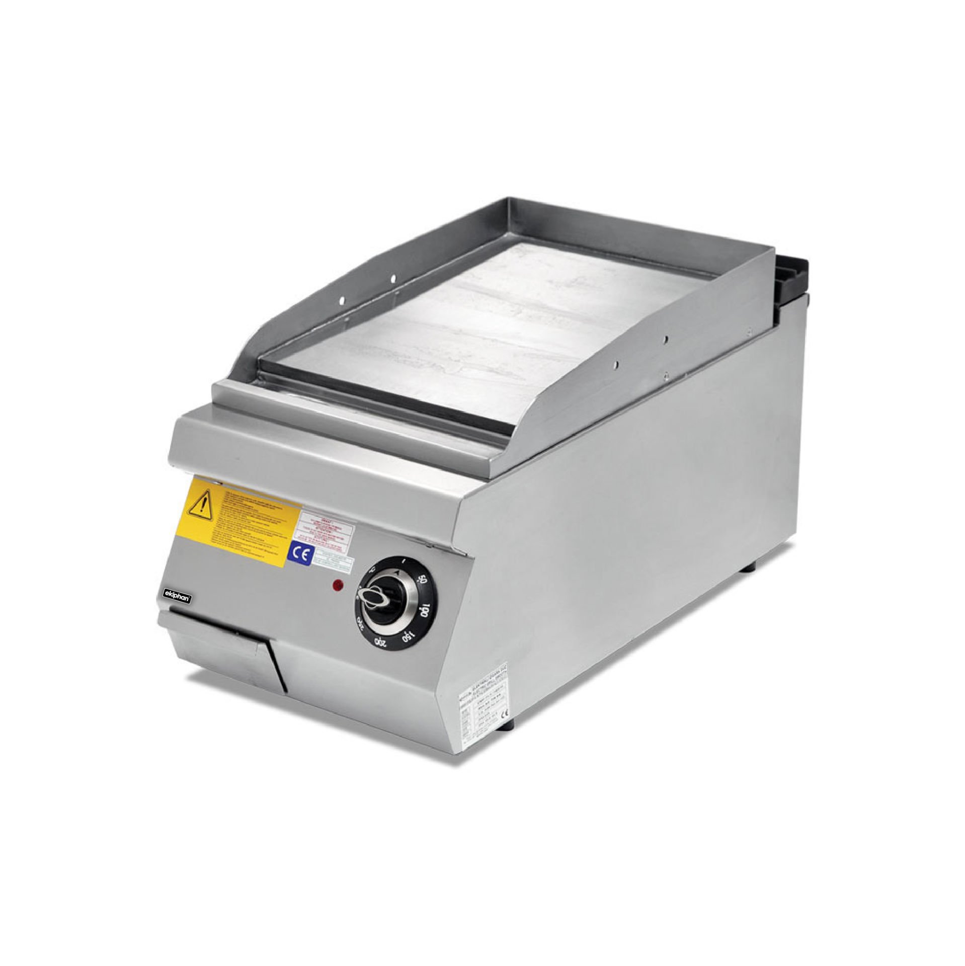 Ekiphan Elektrikli Izgara Düz Krom Pleyt - 7IE010-K