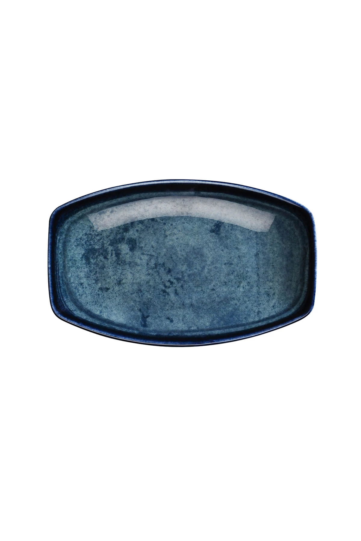 Kütahya Porselen Blue Stone Kayık Tabak 27 cm