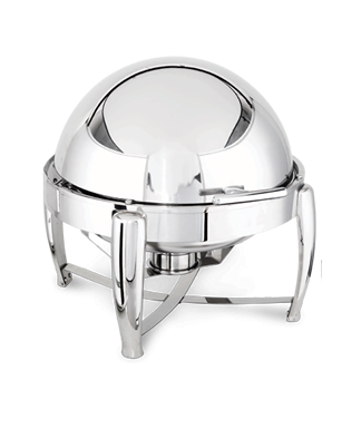 Kapp Yuvarlak Roll Top Chafing Dish Elektrikli