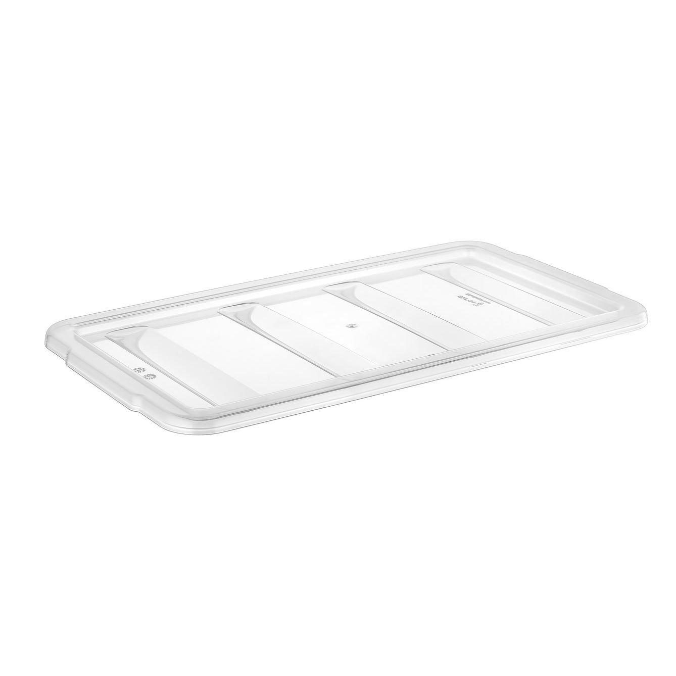 Gastroplast Cutlery Cover 4 Compartments Transparent