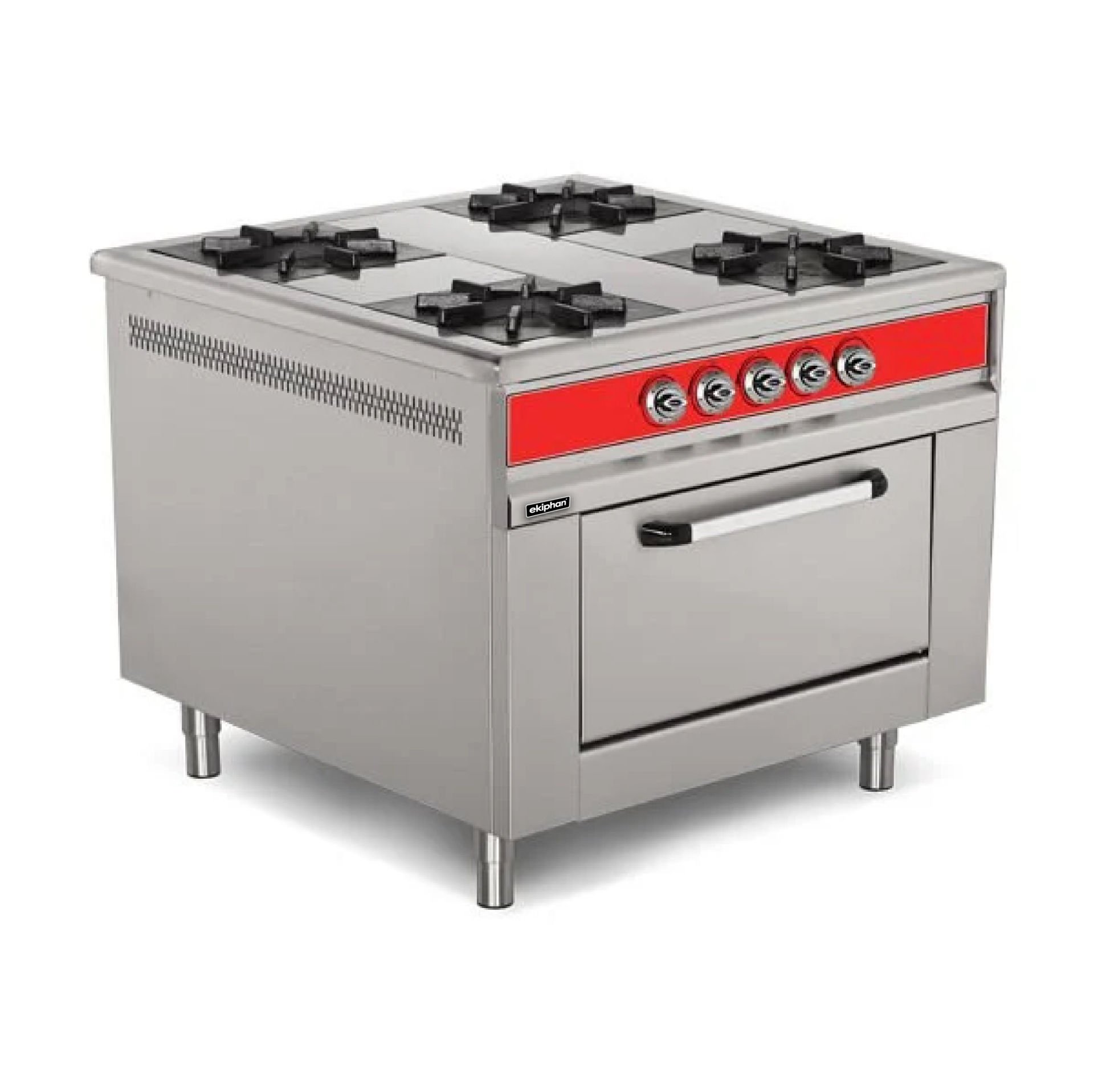 Ekiphan Gazlı Kuzine Fırınlı 4 Brülörlü - 9KG.021