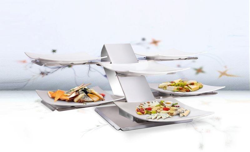 Güren Metal Sea Plate Presentation Stand