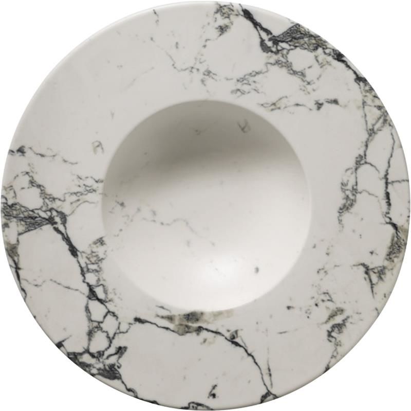 Kütahya Porselen Marble Makarna Tabak 27 cm / 450 cc