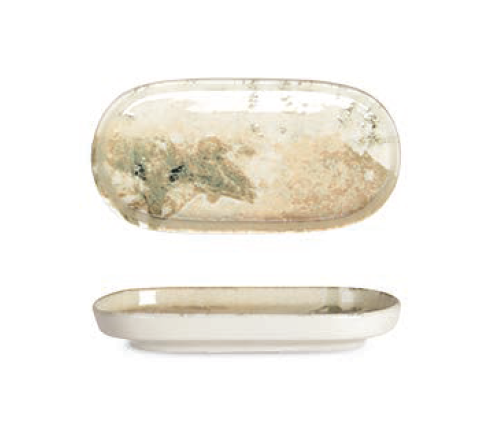 Rinart Porselen Masai Toledo Oval Tabak Derin 16x8,5 cm