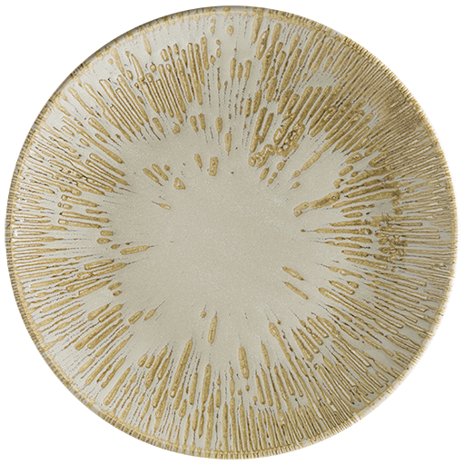 Bonna Snell Sand Gourmet Düz Tabak 27 cm