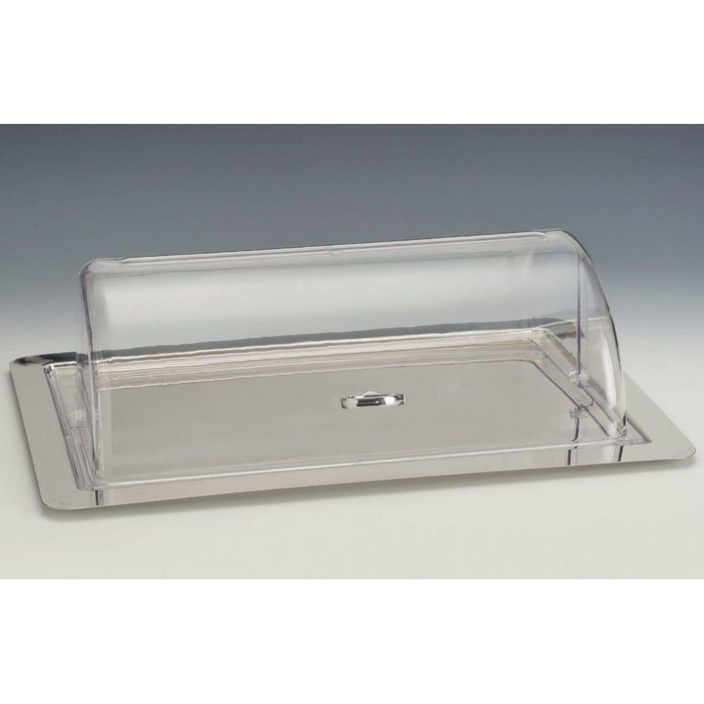 Alkan Çelik Tepsili, Polycarbonat Rolltop Kapaklı Muhafaza Kabı 18/10