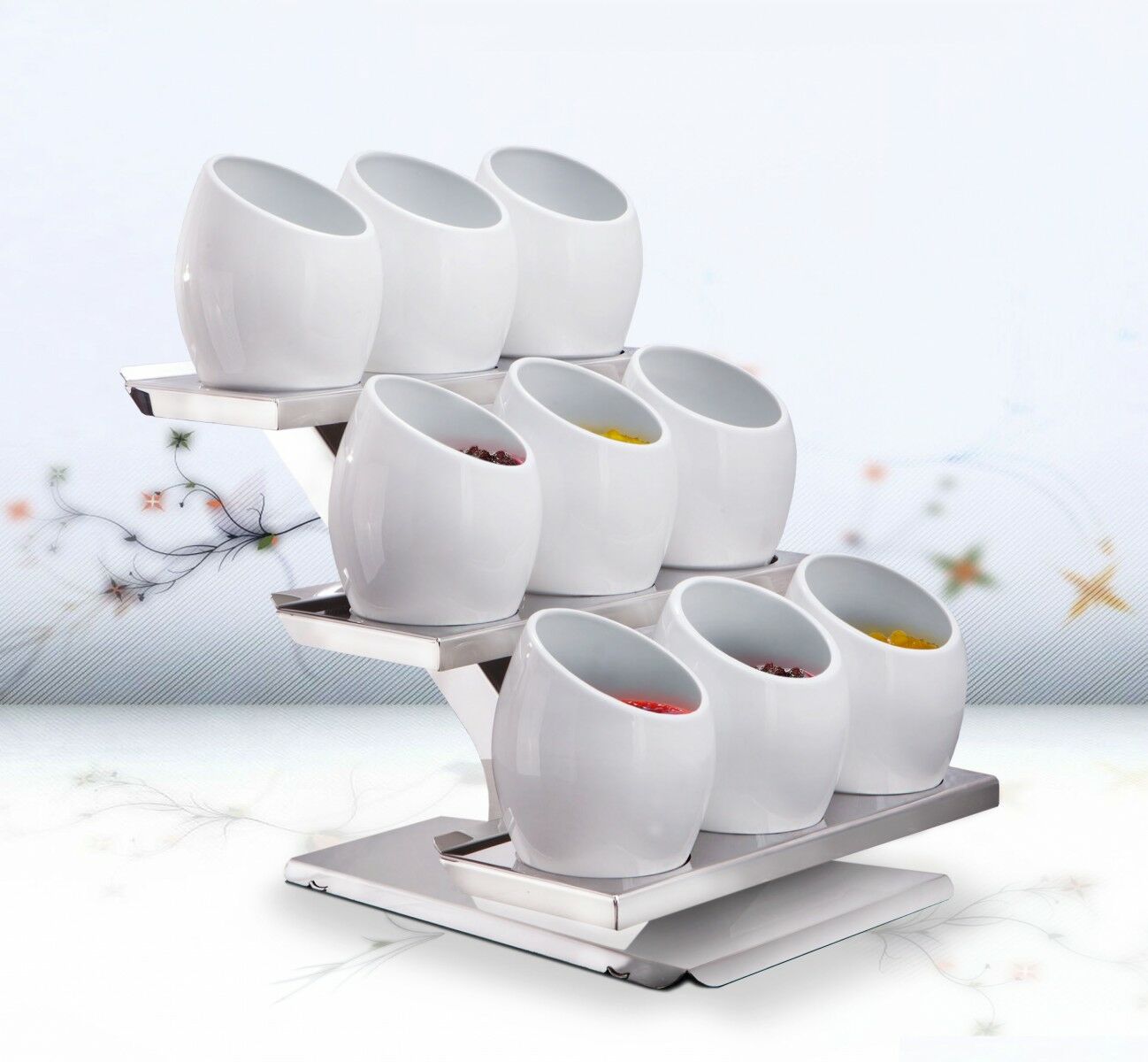 Güren Metal Sea 3 Tier 9 Slot Presentation Stand