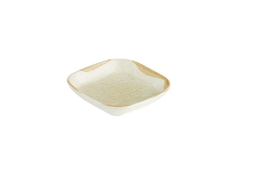 Kütahya Porselen Sand Wind Meze Tabak 8x8 cm