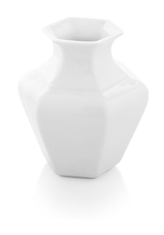 Güral Porcelain Cornered & New Hotel Vase 15 cm