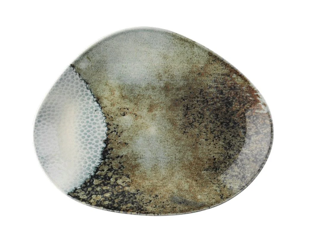 Kütahya Porselen Landscape Düz Tabak 35 cm