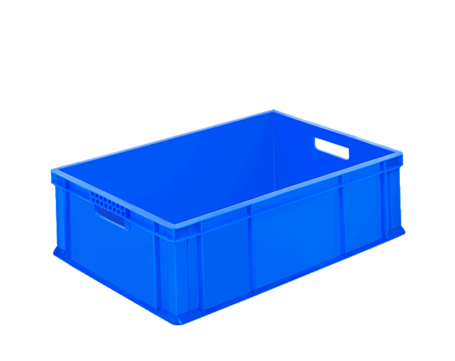 Hipaş Sides and Bottom Closed Case Blue 40x60 H:20 cm. HP-2004
