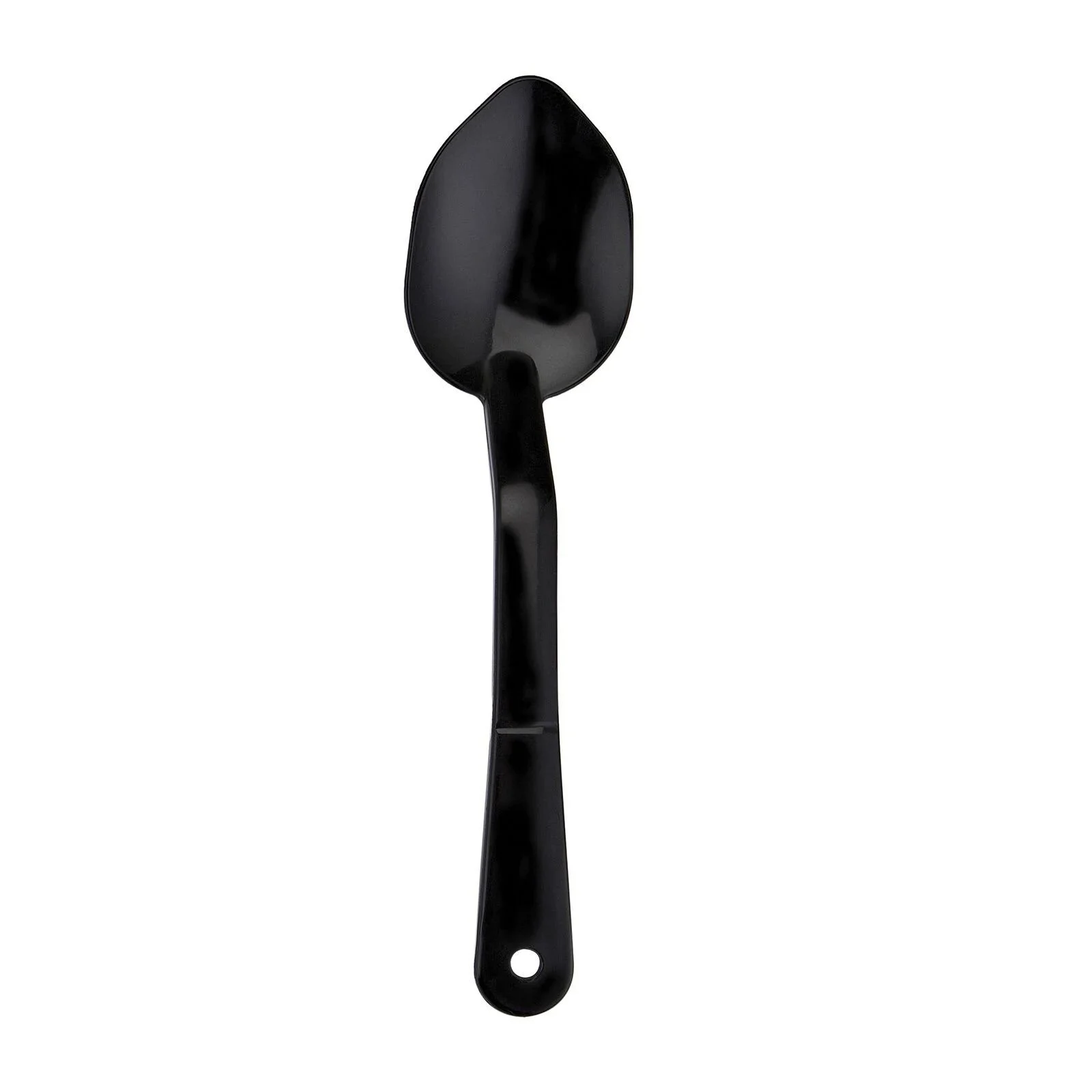 Biradlı Polikarbon Servis Kaşık 29 cm Siyah