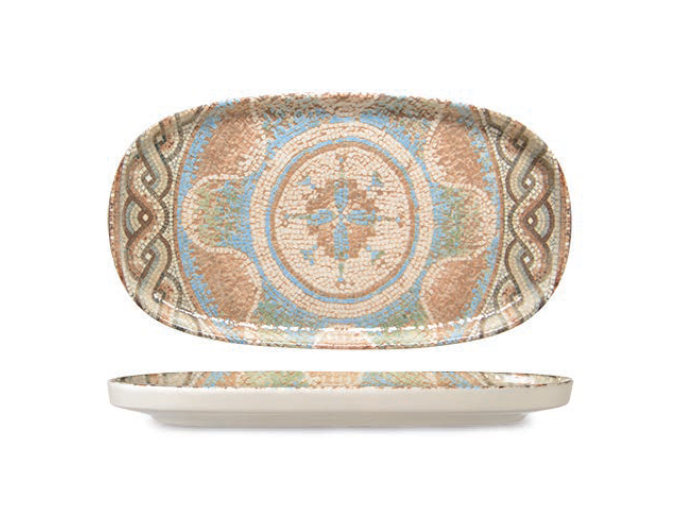 Rinart Porselen Celest Toledo Oval Tabak Derin 16x8,5 cm