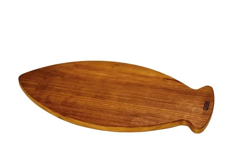 Lava Ahşap Balık Servis Tahtası 24x47 cm