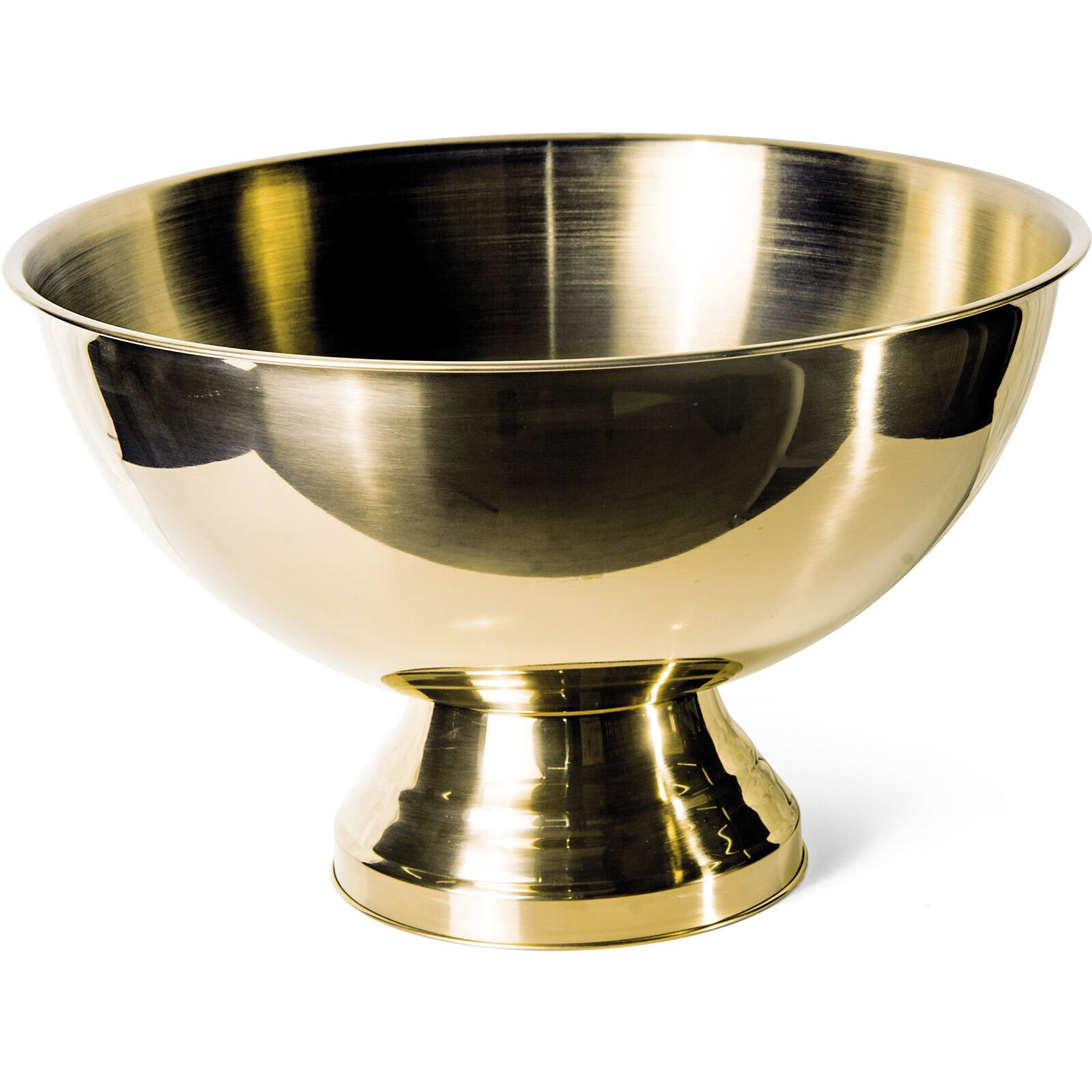 Biradlı Punch Bowl Gold