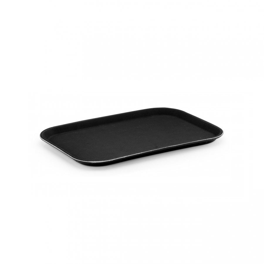 Tria Fiberglass Dikdörtgen Kaydırmaz Tepsi 37x53 cm