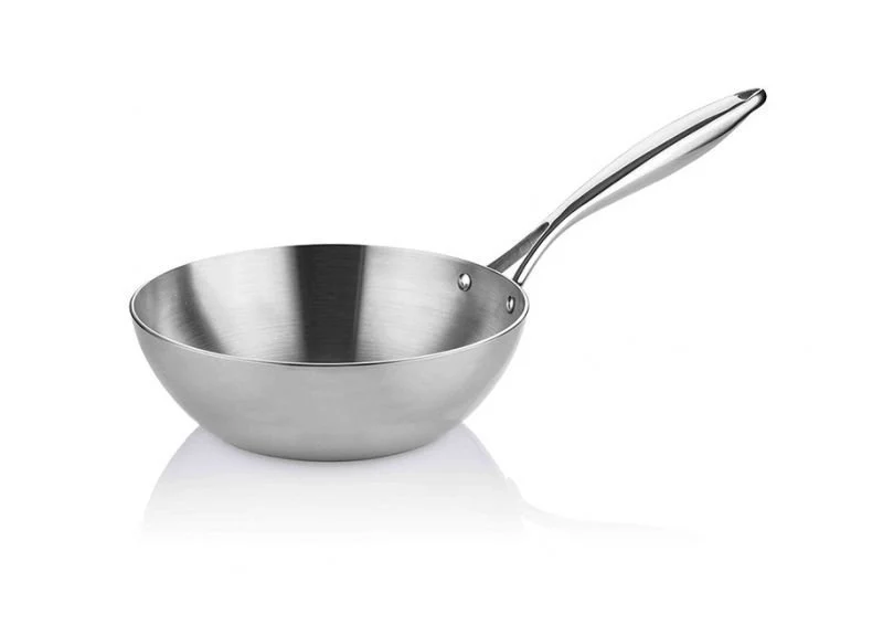 Altınbaşak Multi Metal Çelik Wok Tava (İndüksiyon Uyumlu) Ø 28 cm