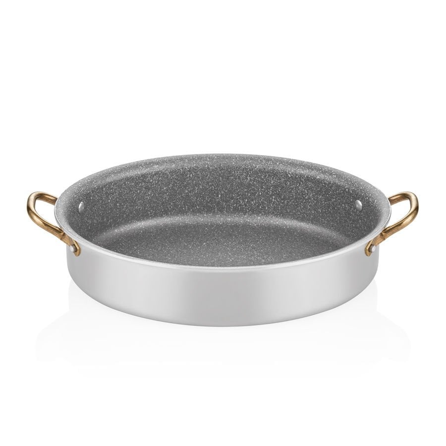 Altınbaşak Alu Granit Oval Tencere