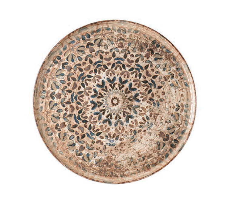 Rinart Porselen Aztec Toledo Düz Tabak 24 cm