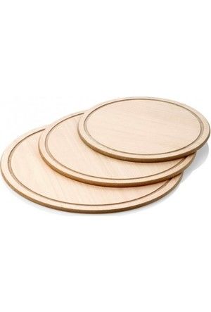 Ahşap Pizza Tahtası Ø 38 cm