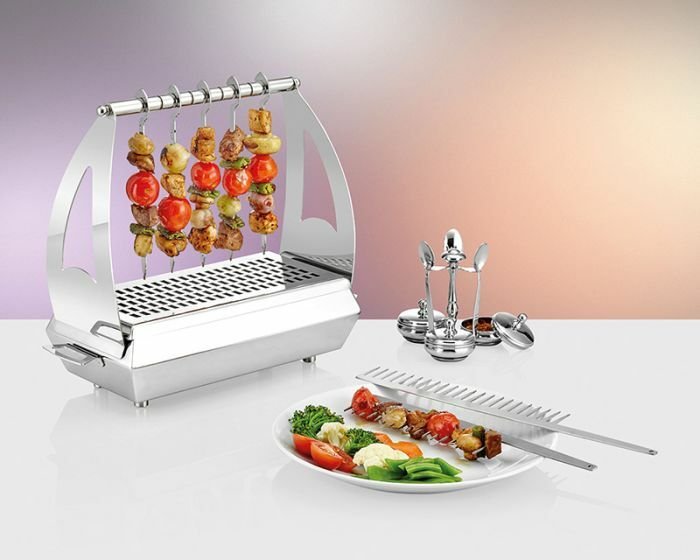 Güren Metal Stainless Skewer Set