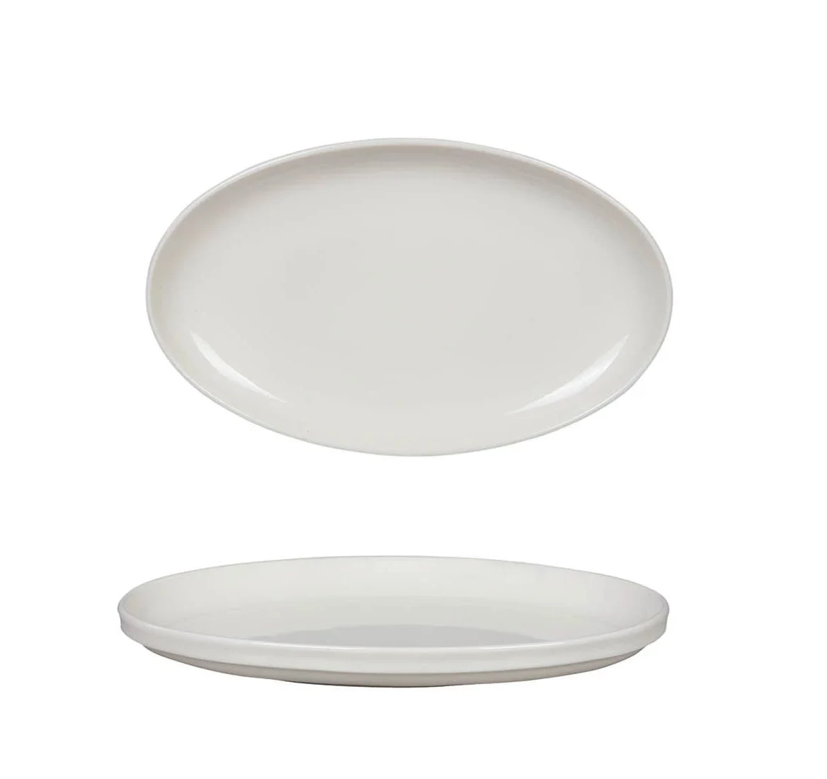 Kütahya Porselen Bone Chef Taste Of Kayık Tabak 24 cm