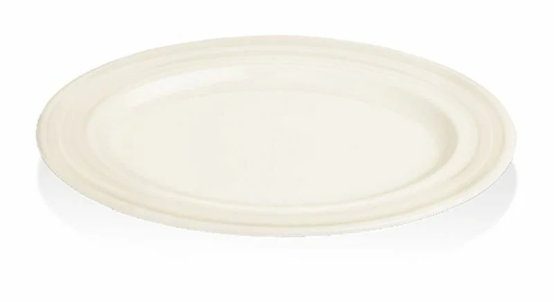 Güral Porselen Lizbon Krem Düz Tabak 24 cm