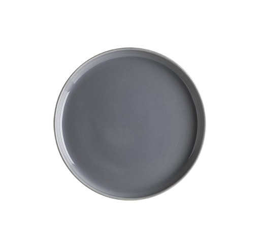 Bonna Gris Ground Düz Tabak 21 cm