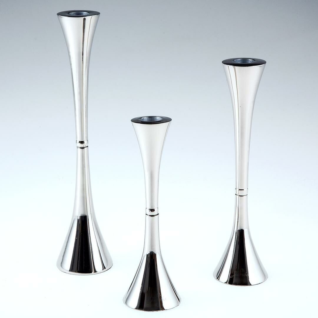 Jumbo Rina 3'lü Şamdan Seti 19 cm / 24 cm / 29 cm