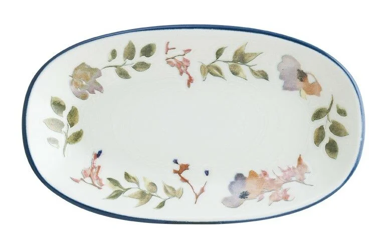 Bonna Spring Gourmet Oval Kayık Tabak 15 x 8,5 cm