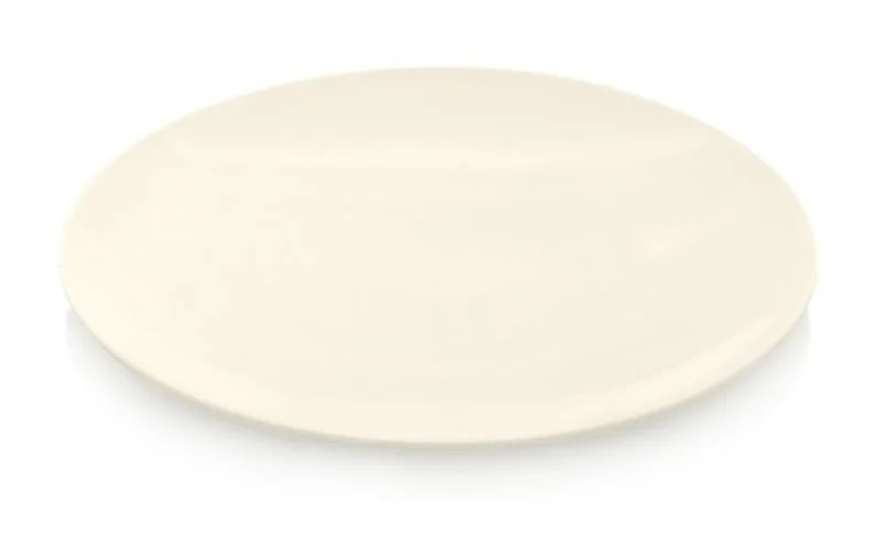 Güral Porselen Atina Krem Düz Tabak 17 cm