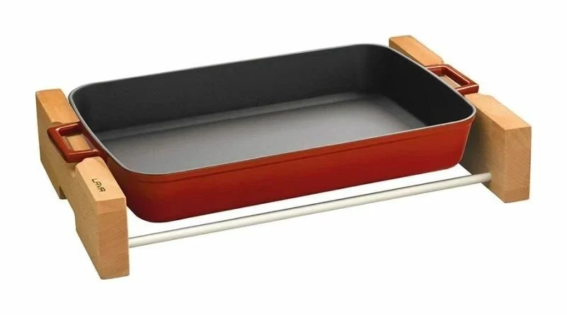 Lava Sunum Tepsi Seti 27x37x7,7 cm Kırmızı