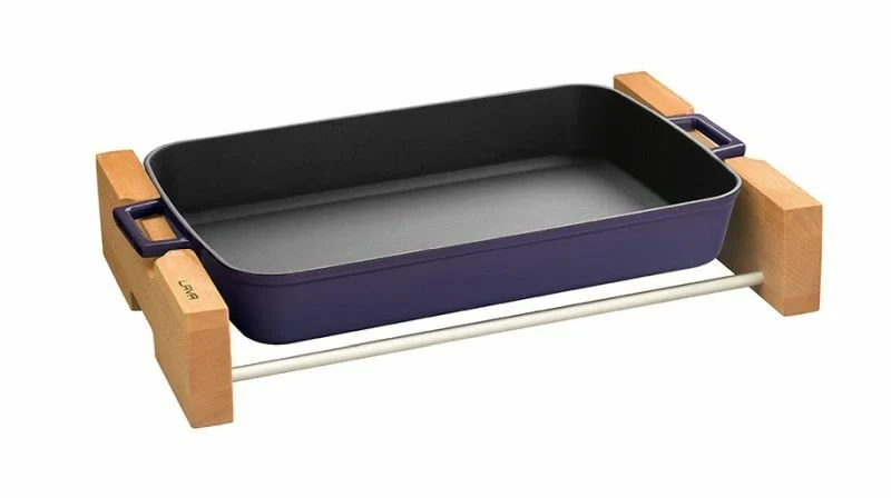 Lava Sunum Tepsi Seti 27x37x7,7 cm Mor