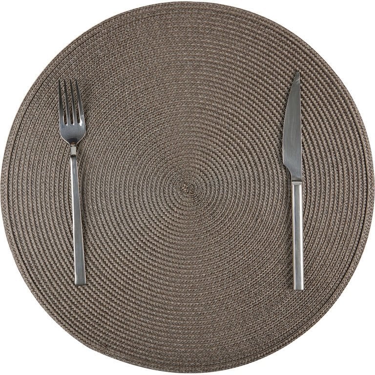 Biradlı PVC Amerikan Servis Kahverengi (BRD-1839)