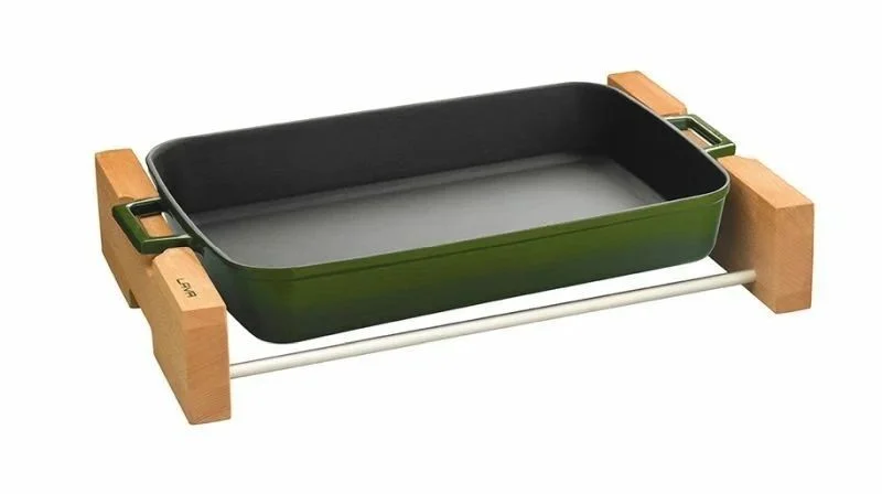 Lava Sunum Tepsi Seti 27x37x7,7 cm Yeşil
