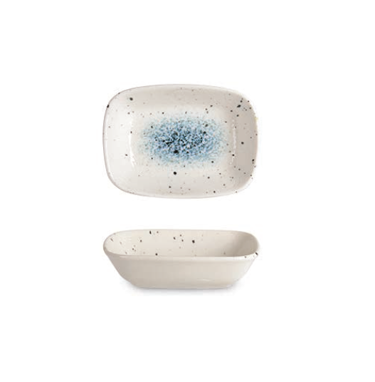 Rinart Porselen Splash Valencia Kare Tabak 14,2x10,3 cm