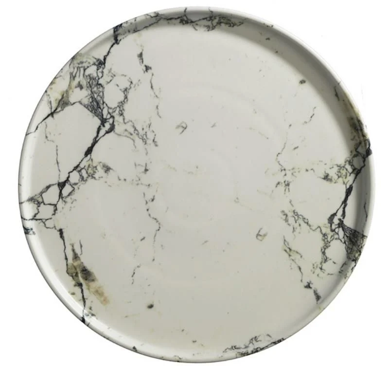 Kütahya Porselen Marble Düz Tabak 20 cm