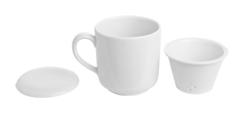 Güral Porselen Barista Filtreli Kupa 400 cc