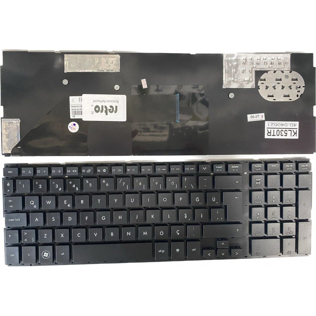Hp ProBook 4520s Notebook Klavye - Tuş Takımı / TR KL530TR