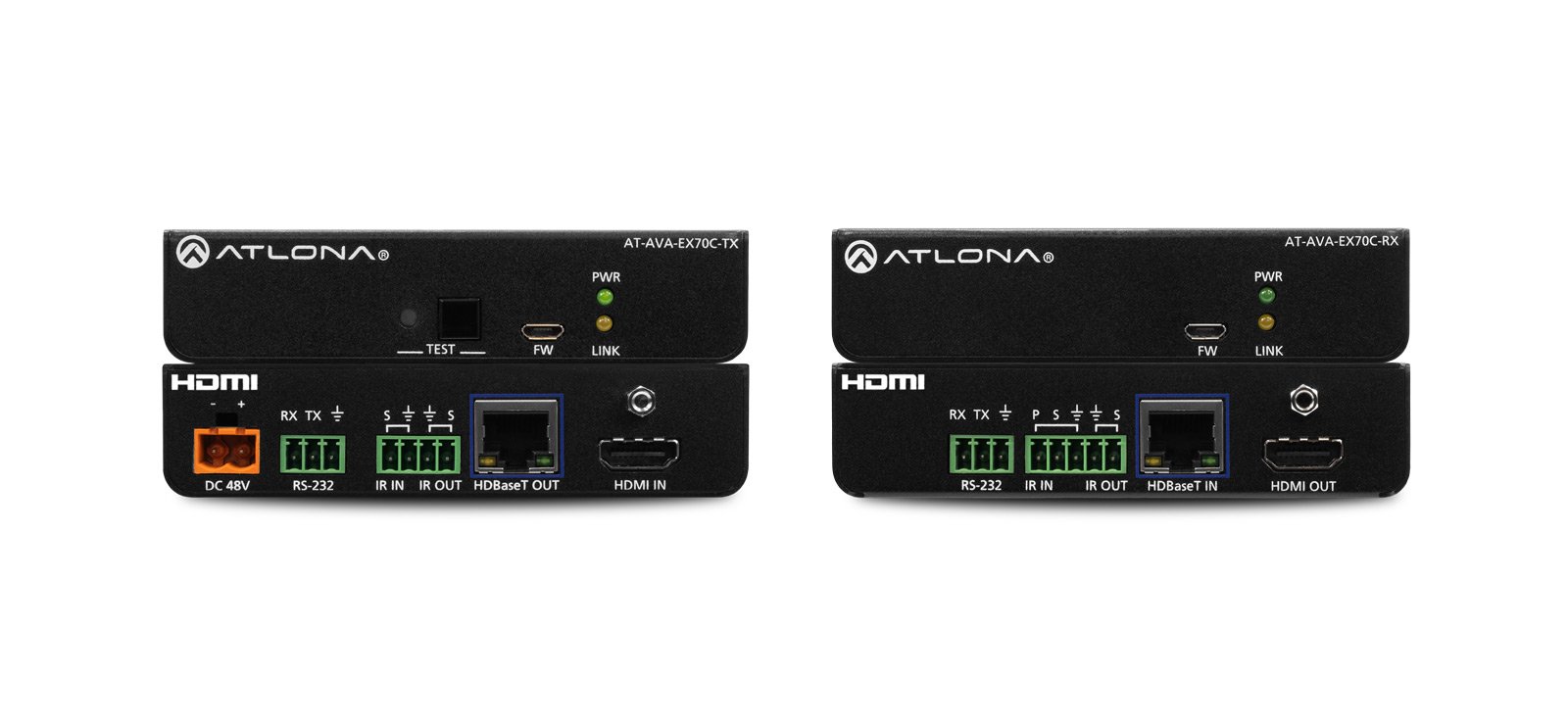 AT-AVA-EX70C-KIT - 4K/UHD Görüntü ve Kontrol Sinyali Taşıma Seti