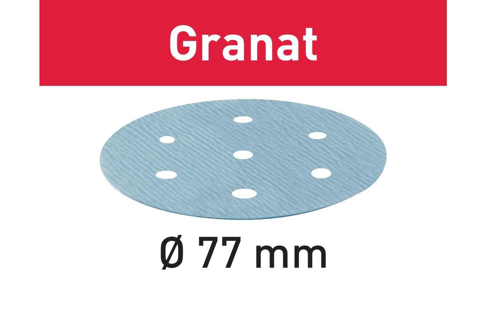 Taşlama taşı STF D77/6 P240 GR/50 Granat