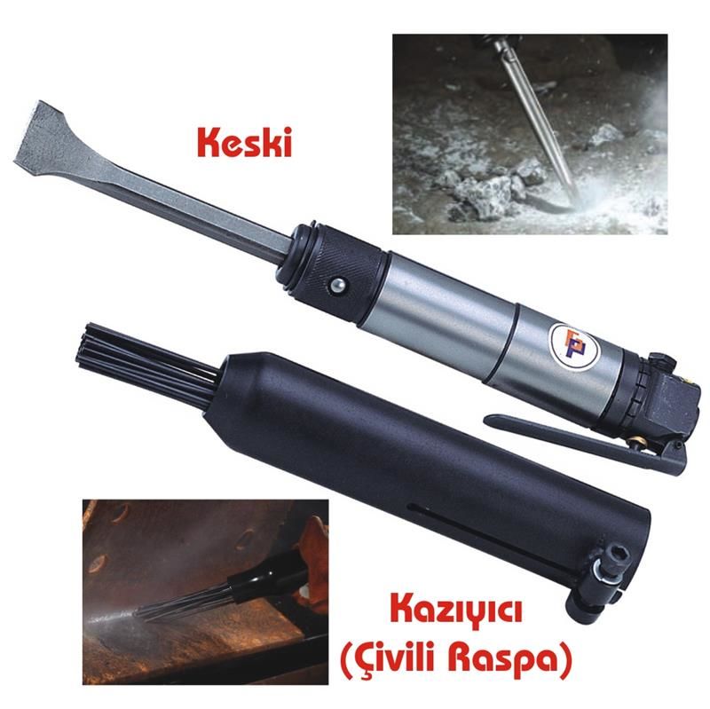 GISON GP851E HAVALI KESKİ+KAZIYICI (ÇİVİLİ RASPA)