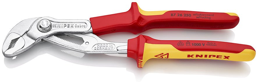 KNIPEX 87 26 250 VDE AYARLI FORT PENSE (COBRA)