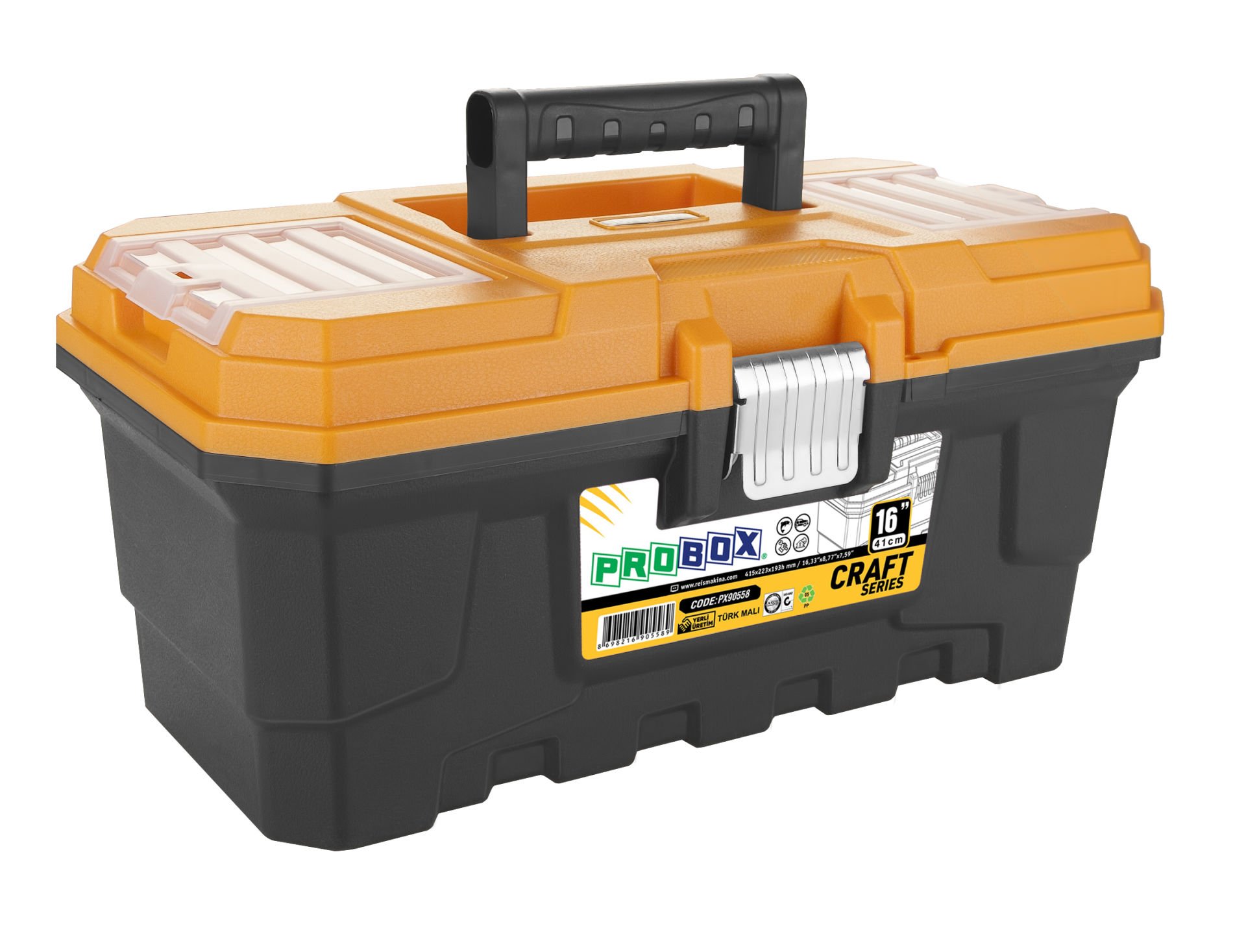 PROBOX PX90557 - 13'' METAL KİLİTLİ TAKIM ÇANTASI