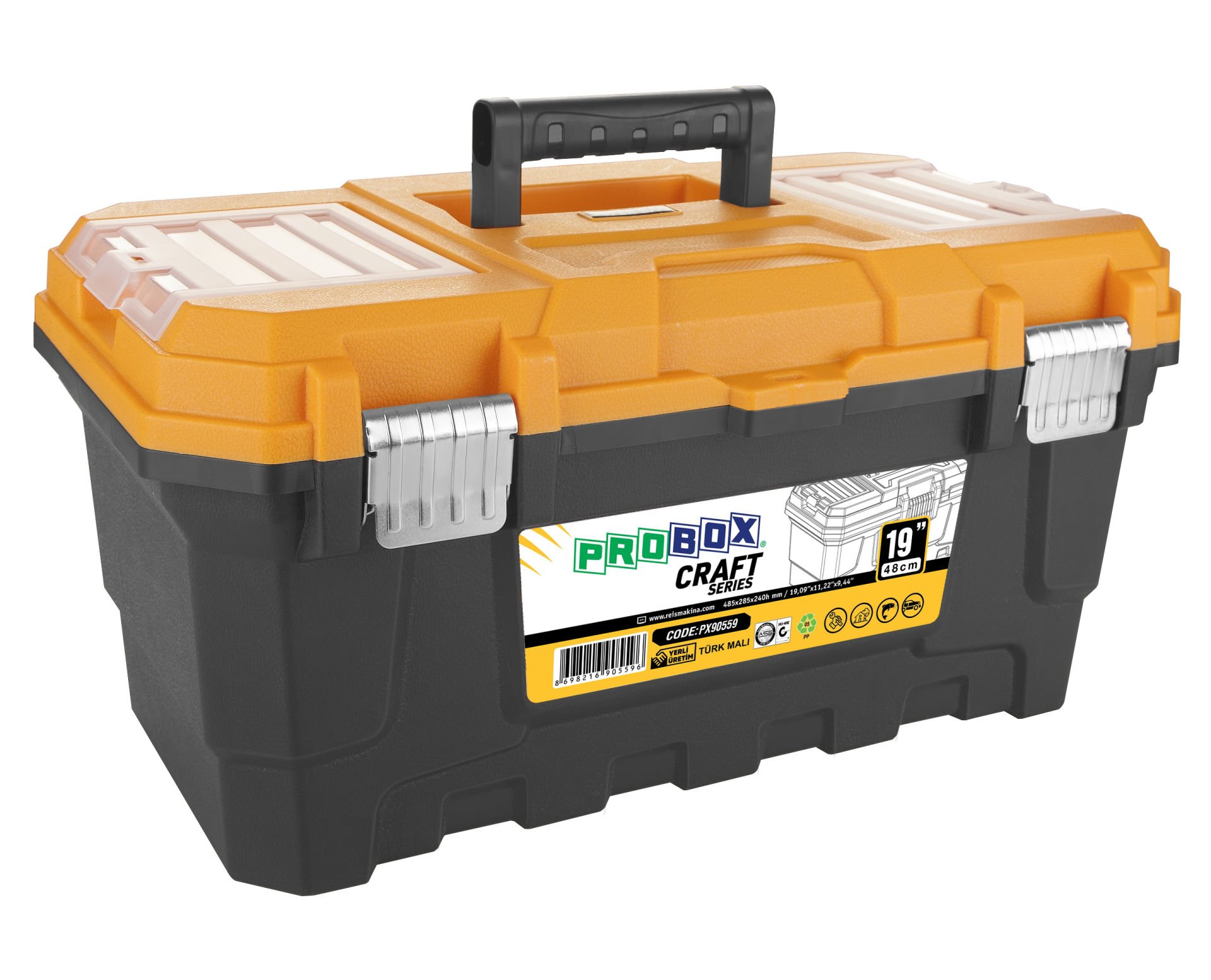 PROBOX PX90559 - 19'' METAL KİLİTLİ TAKIM ÇANTASI