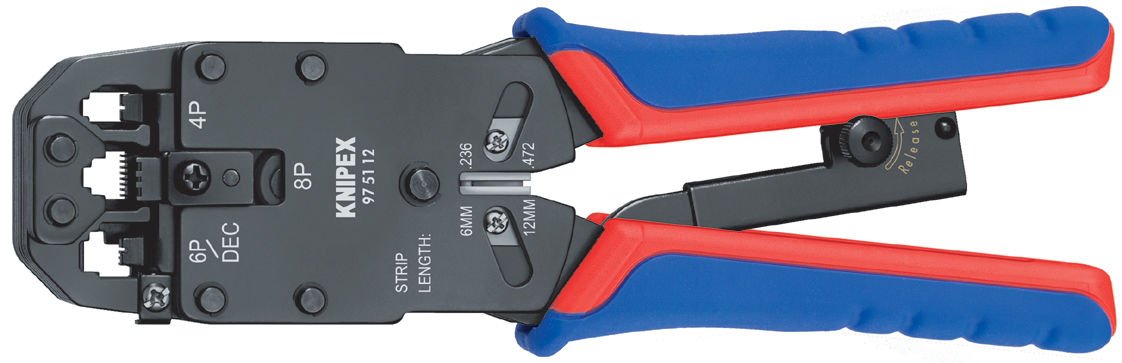 KNIPEX 97 51 10 TELEFON VE JAK BAĞLANTI PENSESİ