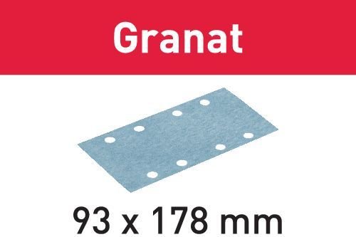 Zımparalama çizikleri STF 93X178 P120 GR/100 Granat