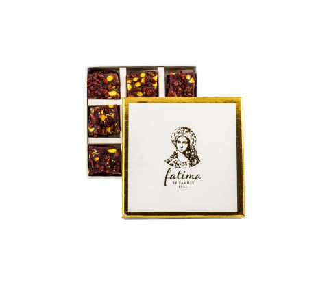 Fatima Gold Küçük Kutu Lokumlu (Iran Üzümlü)