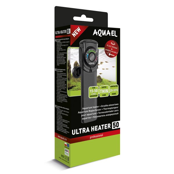 Aquael Ultra Heater Plastik Akvaryum Isıtıcısı 50W